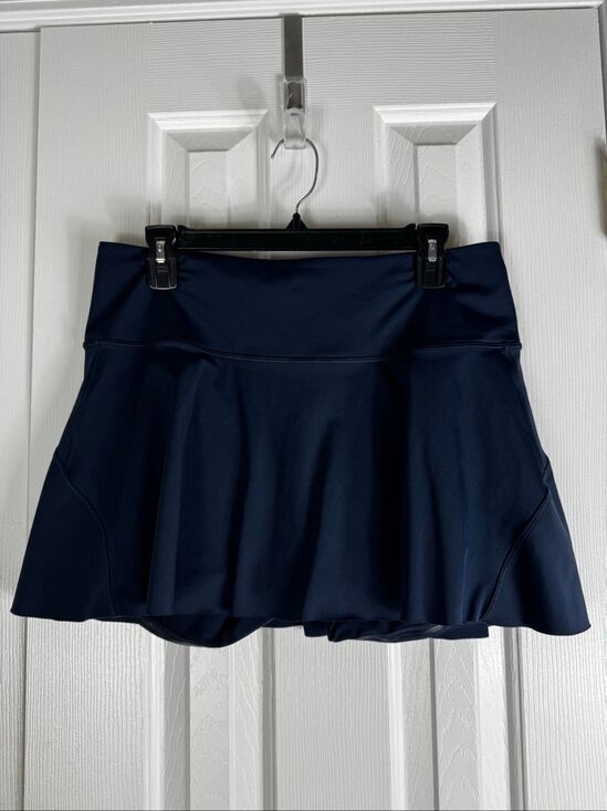 Athleta Dresses & Skirts - Athleta Womens Navy Ace Tennis Skort Size Large